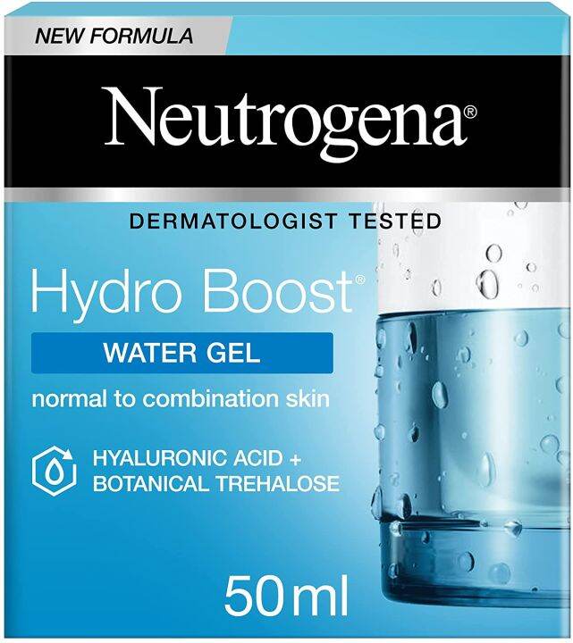 Neutrogena Face Moisturizer Water Gel, Hydro Boost, Normal to