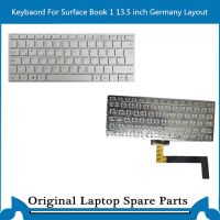 Original For MIcrosoft Surface Book 1 1705 1704 1703 Keyboard DE Germany UK Version 13.5inch Tested Well