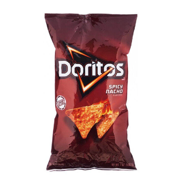 Doritos Spicy Nacho Flavored Tortilla Chips 198.4g | Lazada PH