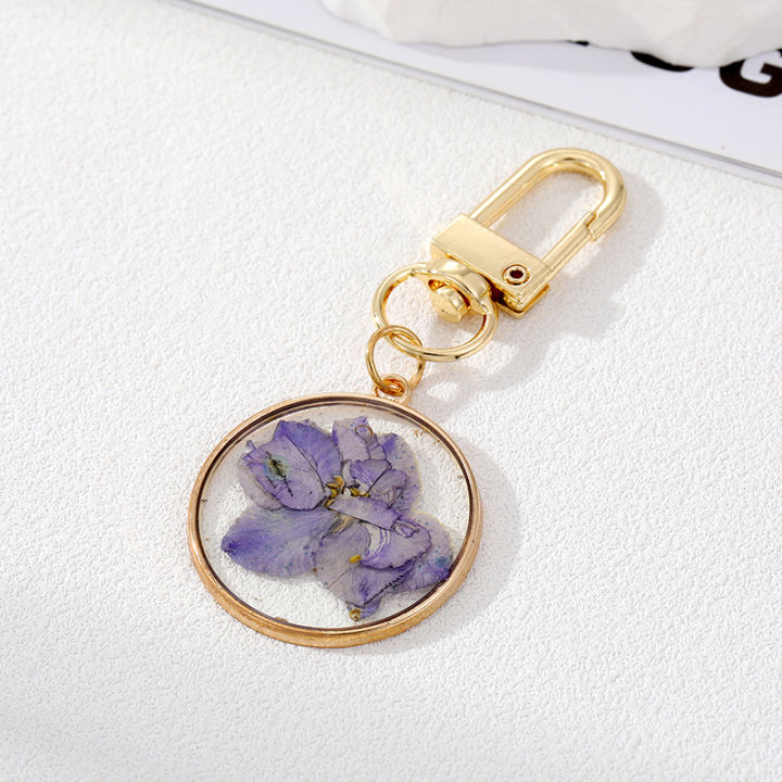 real-plant-keyring-car-airpods-box-keychains-flower-leaf-bag-keychains-botanical-key-accessories-nature-inspired-keychains-gift-worthy-key-fobs-natural-daisy-keyring-artificial-flowers-keychains-plant