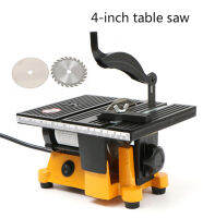 คุณภาพสูง220V/110V 60W Mini เห็นตาราง/Mini Bench Saw ปัตเตอเลี่ยนตัดผมเพชรใบมีดตัดหินไม้อะลูมิเนียมทองแดงตะกั่ว