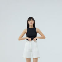 DOTLINEPLAIN / PRIM  TAILORED SHORTS - 2 COLORS