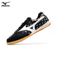 Mizuno MORELIA Sala Kangaroo Skin รองเท้าฟุตซอล TF เล็บหักรองเท้าฝึกเล่นฟุตบอล-ของใหม่