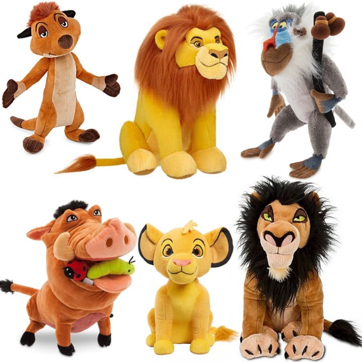 Lion King Simba Scar Luau Pumbaa Mufasa Nala Plush Toys Dolls ...