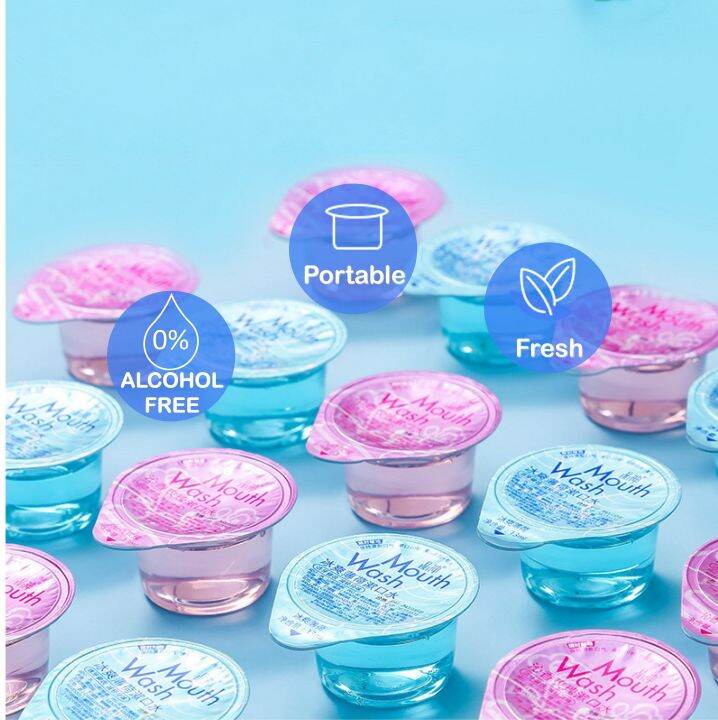 Mouth Wash Portable Jelly Cup 13ml /Hotel Mouthwash /Travel Mouthwash