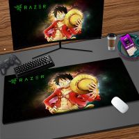 RAZER one piece Mokey Goliathus Speed Large Gaming Mouse Pad Table Desk Mat Anime Pc Mousepad Gamer Carpet Keyboard Mouse Mats