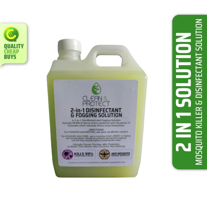 QUALITY CHEAP BUYS 1 LITER Disinfectant and Mosquito Repellent Fogging