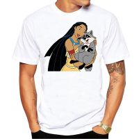 Kids T-Shirt cartoon Pocahontas graphic Tops Boys Girls Distro Age 1 2 3 4 5 6 7 8 9 10 11 12 Years