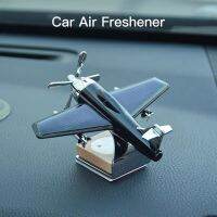 Car Air Freshener Solar Aircraft Decoration Mini Car Perfume Air Freshener Fragrance Car Airplane Ornament