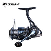 BEARKING PT Series 7 + 1BB 5.2:1ระบบลากรอกตกปลากำลังสูงสุด12กก. ล้อหมุนขดลวดตกปลาแกนตื้น