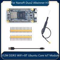 For NanoPi DUO2 Development Board +Micro-USB Cable+Antenna 512M DDR3 Allwinner H3 WiFi Bluetooth Ubuntu Core IoT Module Kits