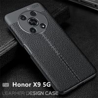 Philander SHOP เคส X9 5G สำหรับ Huawei Honor X9 Capa เคสกันกระแทกกันกระแทกหนัง TPU นิ่มใหม่สำหรับ Fundas Honor เคส X9