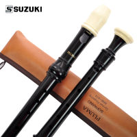 SUZUKI SRG-412 Clarinet Recorder Eight Holes Treble German Soprano Clarinet Professional 8-Hole Soprano Recorder