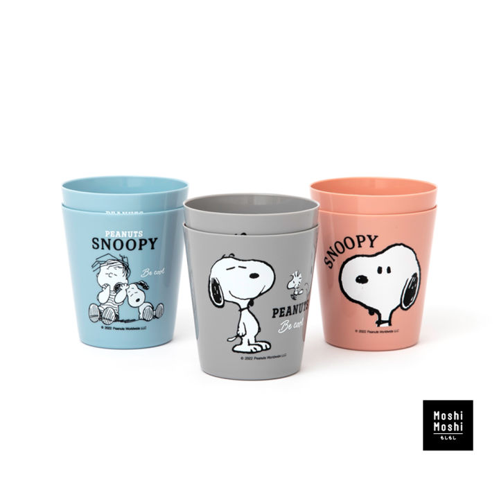 moshi-moshi-แก้วน้ำพลาสติก-ขนาด-340-ml-ลาย-snoopy-ลิขสิทธิ์แท้-รุ่น-6100001358-1360