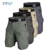 Men Classic Tactical Shorts Upgraded Waterproof Quick Dry Multi-pocket Short Pants Outdoor Hunting Fishing Military Cargo Shorts