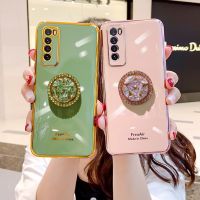 《Small M trend phone case》 สำหรับ OPPO A57 A96 A76 A36 A95 A75 A55 A94 A74 A54 A93 A53 A92 A72 A52 A16 A16K อิเล็กโทรเพลทสุดสรูขาตั้งเคสโทรศัพท์