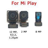 กล้องด้านหลังด้านหน้าเดิมสําหรับ Xiaomi Mi Play กล้องหันหน้าไปทางหลักโมดูล Flex Cable อะไหล่ทดแทน