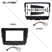 Skyfame Car Frame Fascia Adapter Canbus Box Decoder Android Radio Dash Fitting Panel Kit For Ssangyong Rexton Musso