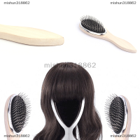 mishun318862 เหล็กฟันพลาสติกหวีวิกผมแปรงผม Anti-Static สำหรับ Mannequin HEAD