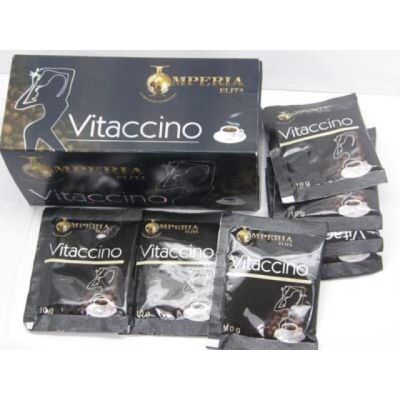 เครื่องดื่มกาแฟ Vitaccino coffee กาแฟดำ  15 ซอง(1 กล่อง)