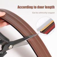 【CW】 1m Door Bottom Sealing Strip Tape Weather Window Silicone Rubber Weatherstrip Windproof Dust Self Adhesive Windshield Tapes