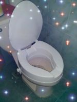 ✶๑❧ New European-style toilet booster with for elderly and pregnant women seat chair portable heightening washer