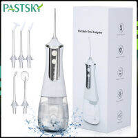 PASTSKY Water Flosser เครื่องทำความสะอาดฟัน ทําความสะอาดฟันและช่องปาก หัวฉีดมืออาชีพ 5 หัว