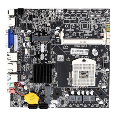 HM65 All-In-One Computer Motherboard ITX Edition Type PGA988 DDR3 Memory on Board VGA/-Compatible/LVDS Interface