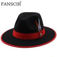 ₪ Fedora Hat Men Woman Feather Belt Hat Fascinators Church Wedding - Jazz Hats Wide - Aliexpress