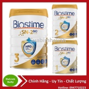 Sữa Bò Biostime Số 1 2 3 Lon 800g Nhập Khẩu