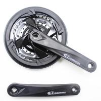 จักรยานเสือภูเขา Chainring 182427ความเร็วช่องสี่เหลี่ยม42-34-24T 170มิลลิเมตรเหล็กหมุน Chainwheel ชิ้นส่วนจักรยาน