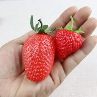 Strawberry Vegetable Props Food Cabinet Room Decoration Ornaments