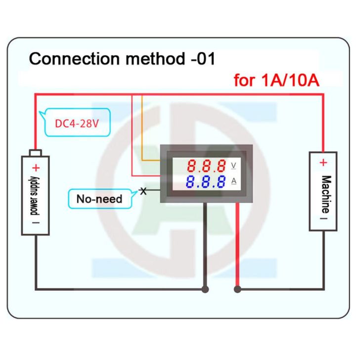 dc-ameter-voltage-detector-digital-multimeter-meter-display-tester-current-led-voltmeter-100a