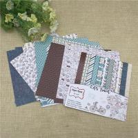 24Pcs/Lot Wave Retro Material Papers DIY Scrapbooking Album Diary Gift Decorative Paper Scrapbooking Paper