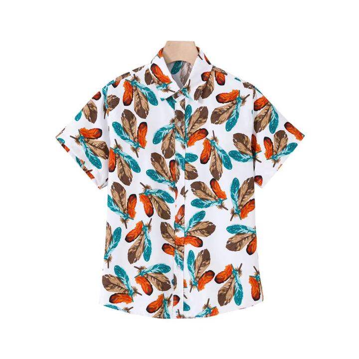 Floral polo shirt unisex | Lazada PH