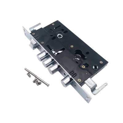【LZ】ஐ┋﹊  Universal Security Mortise Entry Door Lock Body Hardware Anti-theft Gate Lock Fitting Size 30 Round Latch