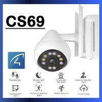 CCTV Security Cameras กล้องวงจรปิดCS69 กล้องวงจรปิดไร้สาย Outdoor ความละเอียด 3MP(1296P) กล้องนอกบ้าน กันน้ำได้ ภาพสี มีAI+ คนตรวจจับสัญญาณเตือน CCTV Security Cameras