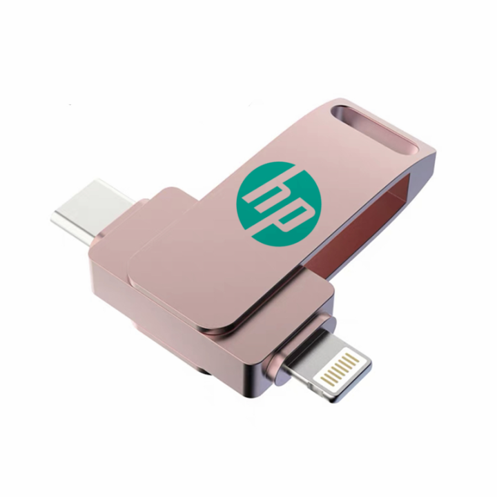 hp-แฟลชไดร์ฟ-usb-otg-256gb-512gb-1tb-type-c-สำหรับ-iphone-ipad-ปากกาสายฟ้าไดรฟ์-hd-แฟลชไดร์ฟหน่วยความจำ