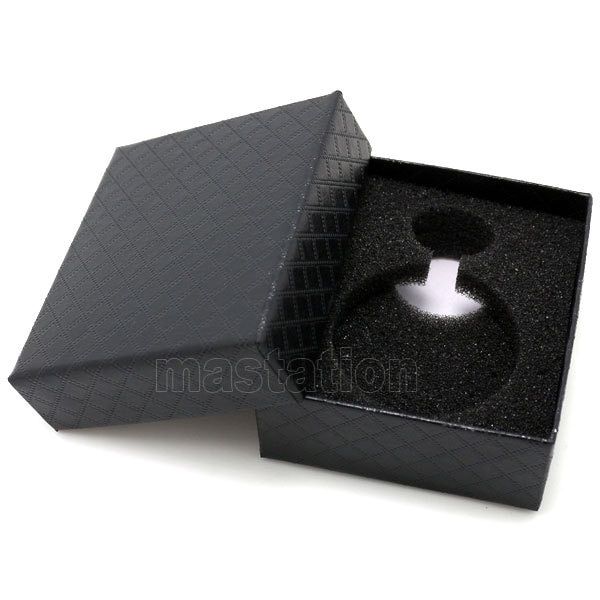 10ชิ้นกล่องนาฬิกาพกสีดำเคสของขวัญของขวัญนาฬิกาข้อมือกล่องเคส8-7-3เซนติเมตร-wb08-10ของขวัญ