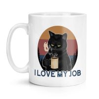 I Love My Job Mug 11oz Ceramic Coffee Mug Homel Tea Milk Cup Office Coffee Mug