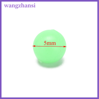 Wangzhansi MEIK Pico 100x ลูกปัดอุปกรณ์ตกปลากลมทุ่นลอยเหยื่อตกปลาที่เคลื่อนไหวได้ทะเล6 8มม