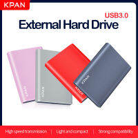 KPAN 2.5 "ฮาร์ดดิสก์ไดรฟ์ภายนอกแบบพกพา80GB 120Gb 160Gb 320Gb 500Gb 1Tb USB 3.0 HDD สำหรับ PC Mac เดสก์ท็อปแล็ปท็อป PS4 X