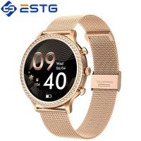 ZZOOI Smart Watch I70 Bluetooth Call Music Player AI Voice Assistant Heart Rate Health Monitoring Women Smartwatch Fitness Bracelet