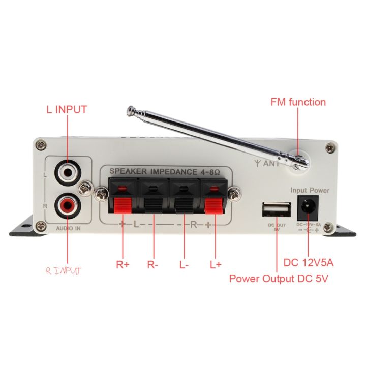 เครื่องขยายเสียงเครื่องเสียงรถยนต์มีบลูทูธ-hi-fi-เครื่องเล่นวิทยุ-fm-สนับสนุน-sd-usb-ดีวีดี-mp3อินพุต