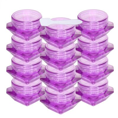【CW】 50Pcs 5ml Containers Pot Jar for Nails Jewelry Sample