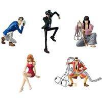 Gashapon Lupin the 3rd Desktop Collection (Set of 5) / ฟิกเกอร์ โมเดล กาชาปอง ลูแปง ฟิกเกอร์แท้