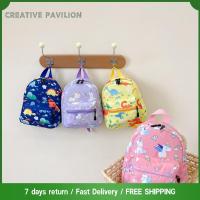 CREATIVE PAVILION กันน้ำกันน้ำได้ กระเป๋าเป้ลายการ์ตูน น้ำหนักเบามาก ไดโนเสาร์ไดโนเสาร์ไดโนเสาร์ กระเป๋ารูปสัตว์ น่ารักน่ารักๆ อ๊อกซ์ฟอร์ด กระเป๋าใส่หนังสือ สำหรับเด็กๆ