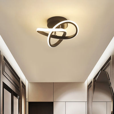 BolehDeals โคมไฟระย้าไฟเพดาน LED หลอดไฟสำหรับห้องนอนห้องเก็บเสื้อคลุมแสงอบอุ่น