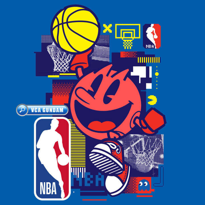 bandai-entry-grade-eg-pac-man-pac-man-chicago-bulls-nba-basketball-team-โมเดล-แพ็คแมน-vca-gundam