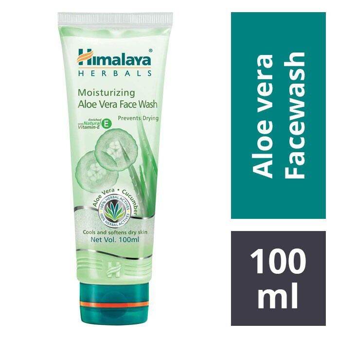 Himalaya Moisturizing Aloe Vera Face Wash 100mlcvs Lazada Indonesia